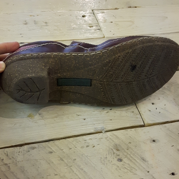 Josef Seibel Purple & Pink Wedge MaryJanes *gently used - Picture 3 of 6